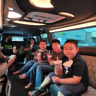 One of our many stops was to get boba at the birthday boy's favorite boba place!