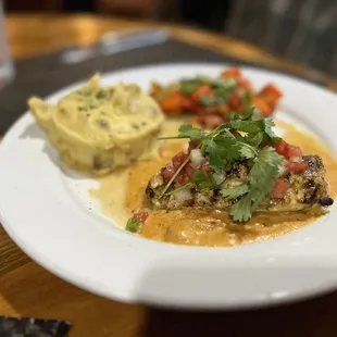 My wife got this delicious dish ... whose name escapes me.