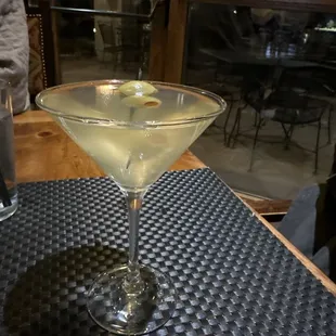 Dirty martini