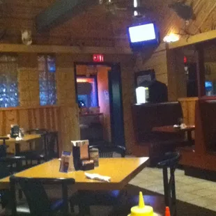 A small portion of the interior of this nice restaurant
