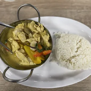 Yellow Curry with chicken