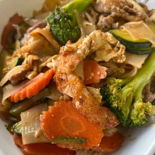 The Drunken Noodle   Pad Kee Mow
