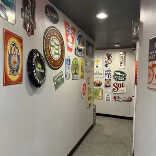 Hallway from inside to patio