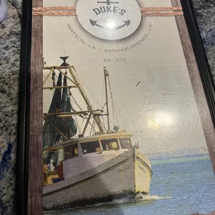 Huge Menu