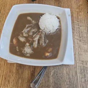 Cup of gumbo