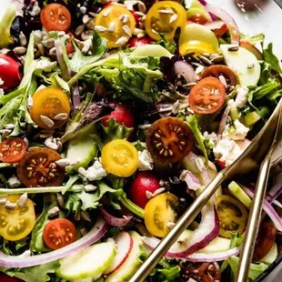 salads, food