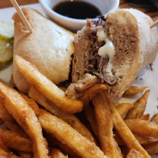 French tip with fries