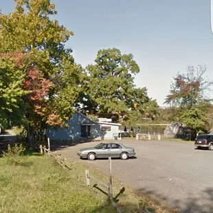 Tough to spot the little sign, but the locals all know where to find Duke's Tavern.