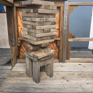 Giant Jenga!!