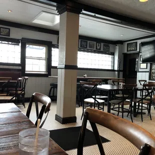 Second floor seating
