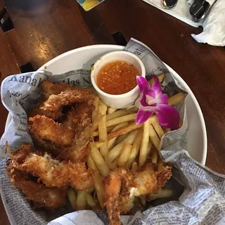 Coconut Shrimp and Fries