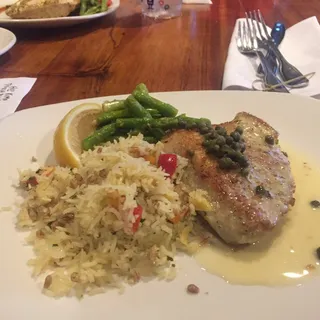 Sauteed Mac Nut and Herb Crusted Fish