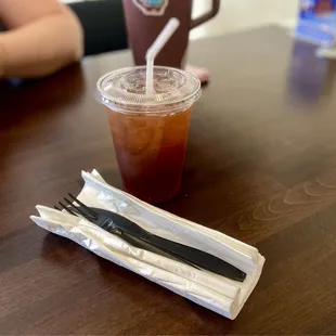 Their Sweet Tea (it has a little hit of lemonade)