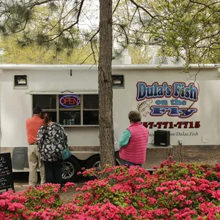 Dula's Fish on the Fly at Riverview Village Days Farmers' Market, Norfolk