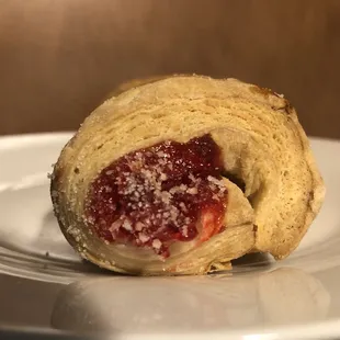 Pastry filled with jelly