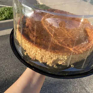 Giant and delicious flan