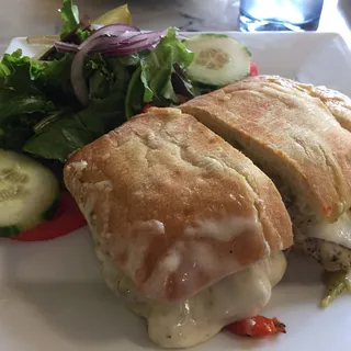 Basil-Pesto Chicken Panini