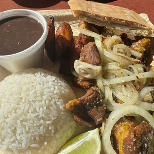 Masitas de cerdo combinación