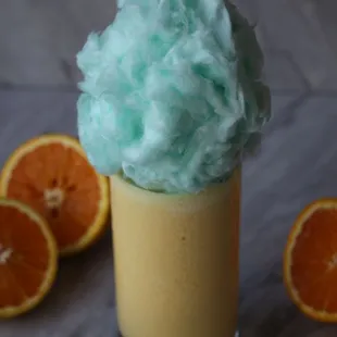 Orange Cream Cotton Candy