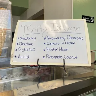 Thrifty ice cream