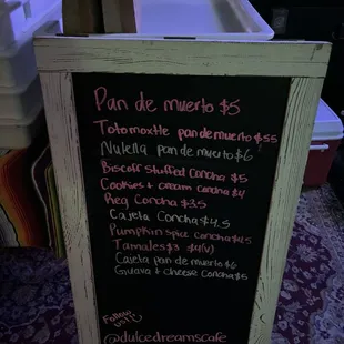 Pop up Menu