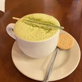 Matcha latter hot