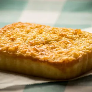 a pastry on a napkin