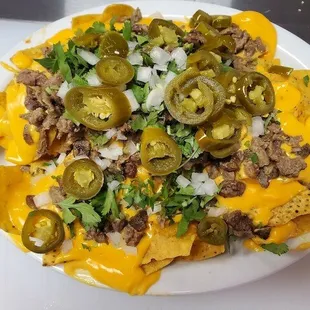 food, nachos