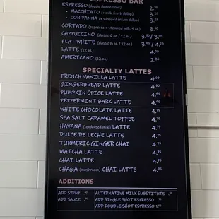 10/20/2020 Menu.