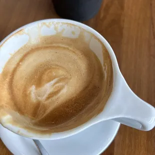 Macchiato with oat milk