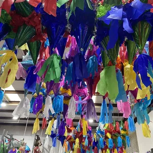 All the piñatas you could ever hope for! This is just one tiny part of the store. They&apos;re ALL over!