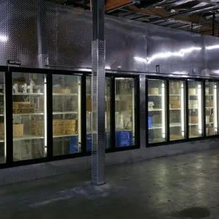 the inside of a store