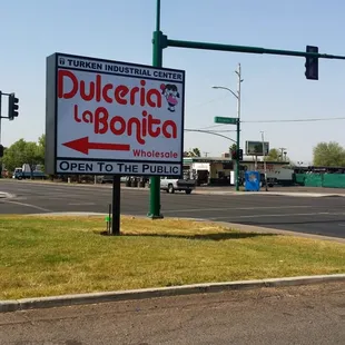 Our Sign on corner of 35th ave and Encanto Blvd