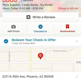 Don't even bother trying to redeem your check in offer. Dulceria Managment will not respect the offer.