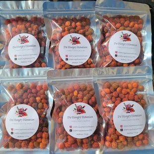 Dulces Enchilados: www.dahungryhawaiian.com  *powdered candy bought here