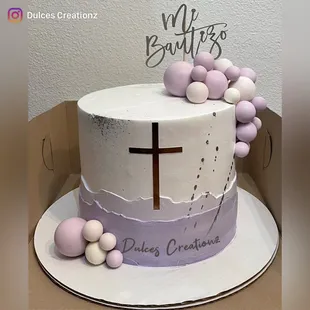 Baptism cake