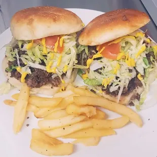 burgers, burger, food