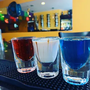 4th of July Shots $6 just for today