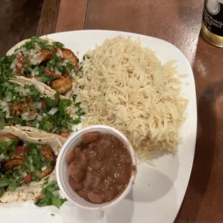 Shrimp Taco Platter