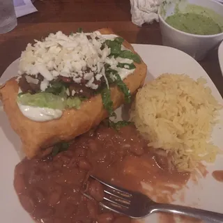 Chorizo Chimichanga