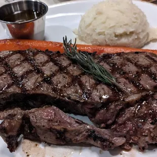 steak, food