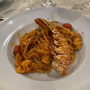 Lobster pasta