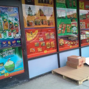Dulhan Grocery Store Front, Charter Square Shopping Center, Fremont,  CA.