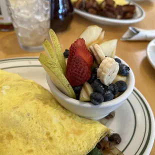 Fresh fruit to start the day