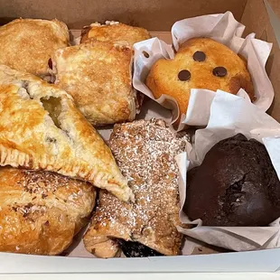 a box of pastries