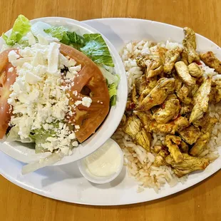 Chicken Kabob Plate