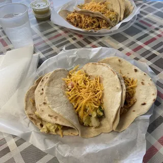 Regular Breakfast Tacos