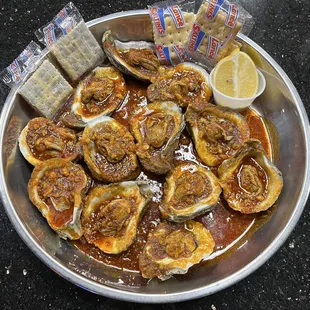 oysters, shellfish, oysters and mussels, food, mussels