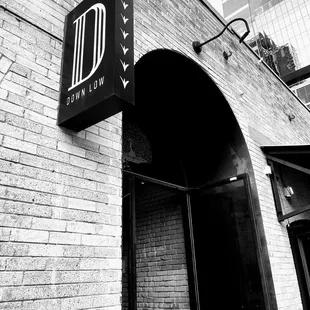 a black and white photo