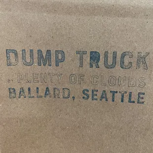 Dump that name! Doesn&apos;t it makes you think of &quot;take a dump&quot; or &quot;what a dump?&quot;  Not a good food name.